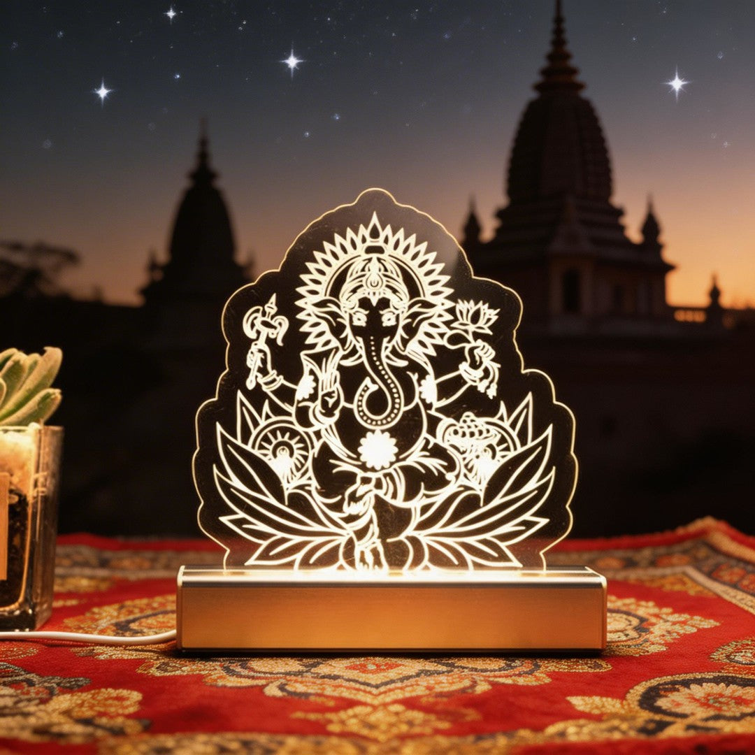 Hasma Hands Religious Indian cultural LED Night Light gifts SGTN029