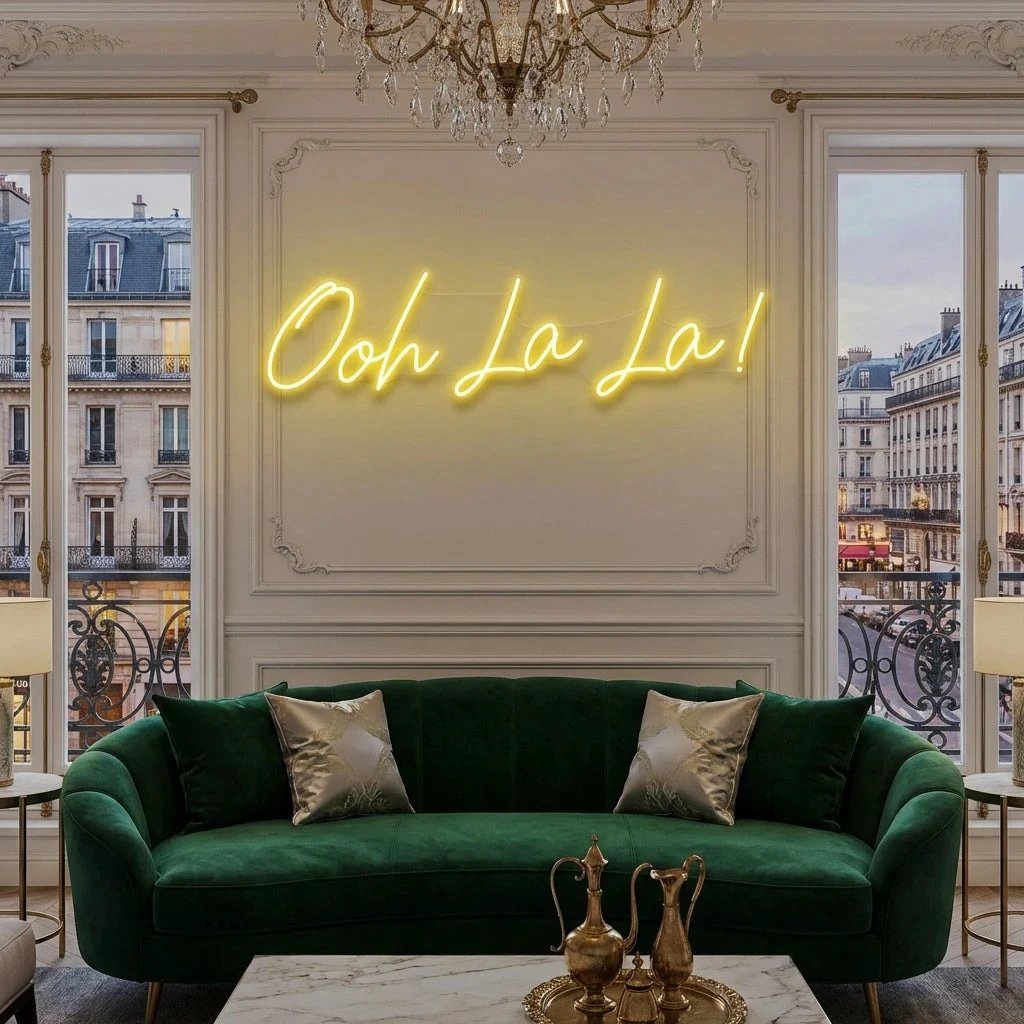 Ooh Lala Led Neon Sign Light