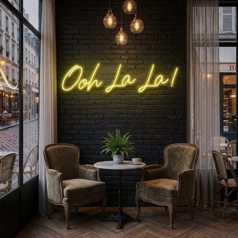 Ooh Lala Led Neon Sign Light