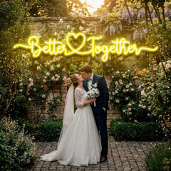 Better Together 3 Wedding Led Neon Sign Light