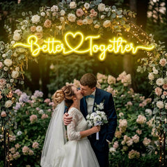 Better Together 3 Wedding Led Neon Sign Light