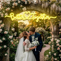 Better Together 3 Wedding Led Neon Sign Light