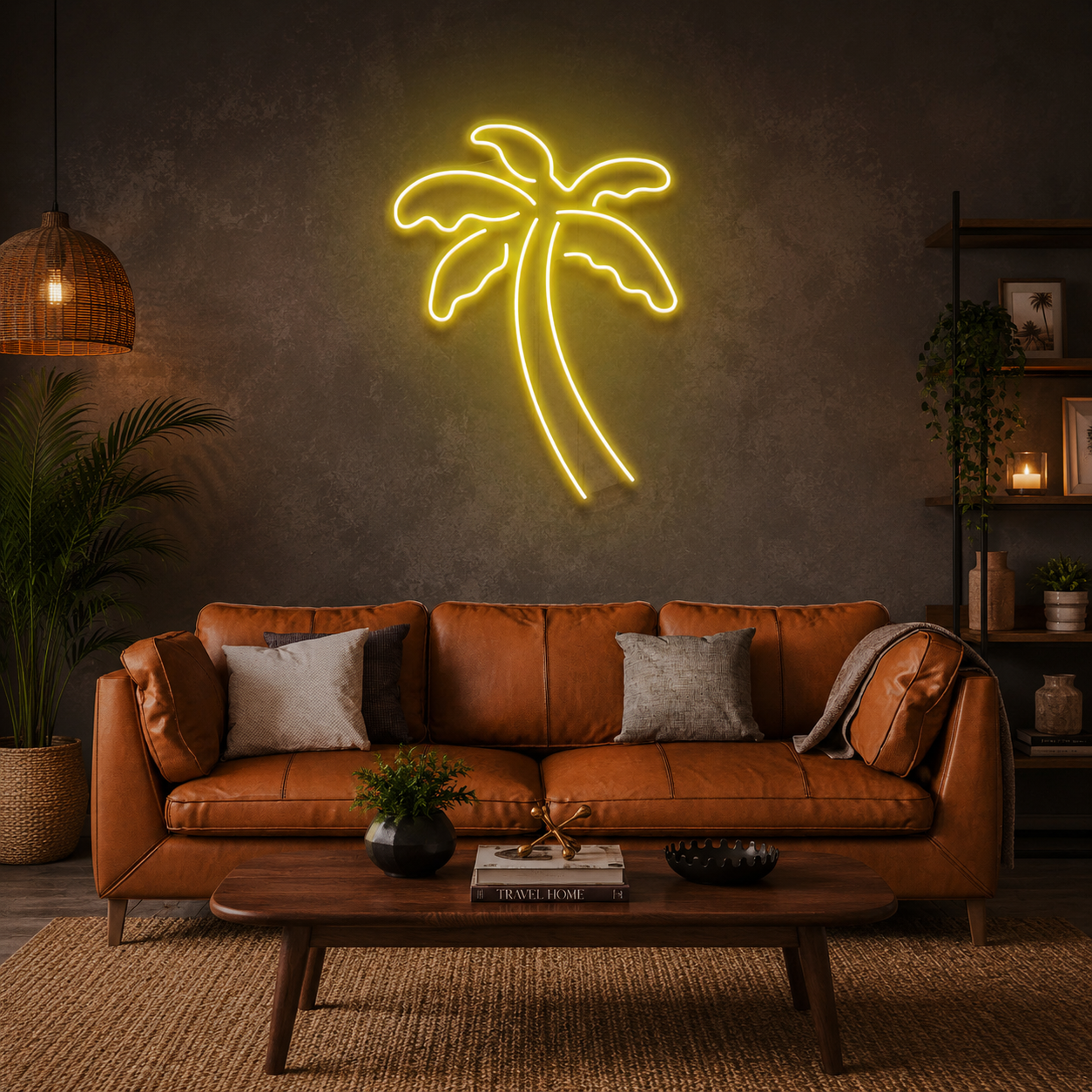 Palm Tree Led Neon Sign Light