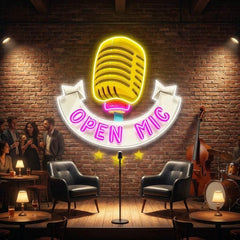 Podcast LED Neon Light - Custom Design for Studio Decoration