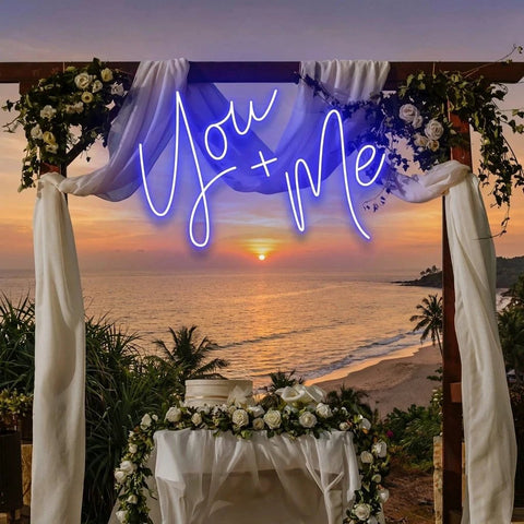 You And Me Led Neon Sign Light