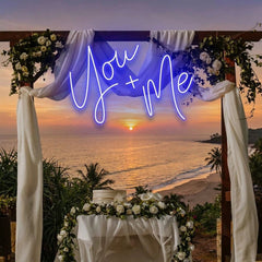 You And Me Led Neon Sign Light
