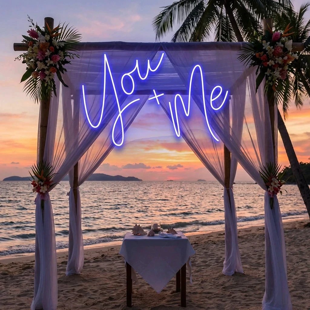 You And Me Led Neon Sign Light