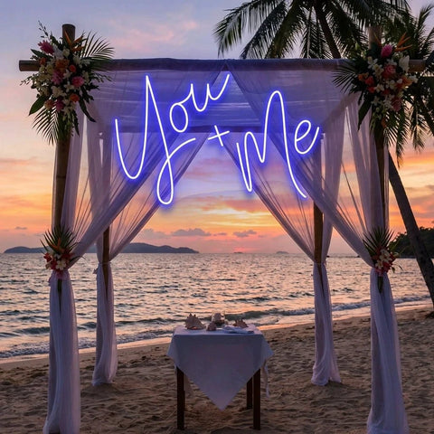 You And Me Led Neon Sign Light