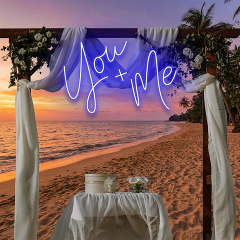 You And Me Led Neon Sign Light