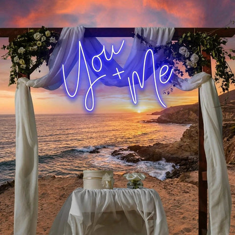 You And Me Led Neon Sign Light