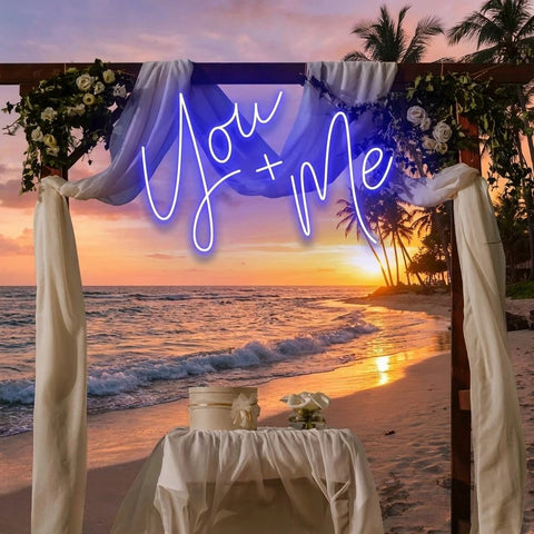 You And Me Led Neon Sign Light