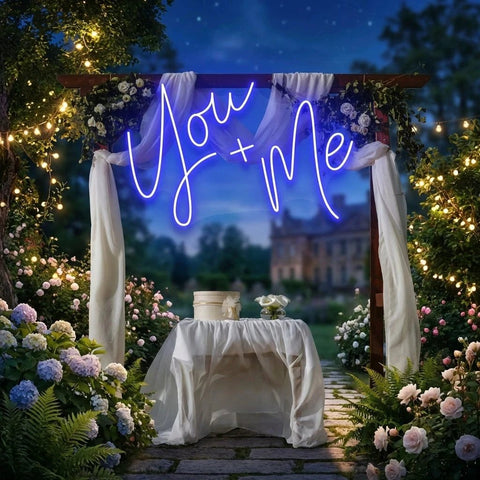 You And Me Led Neon Sign Light
