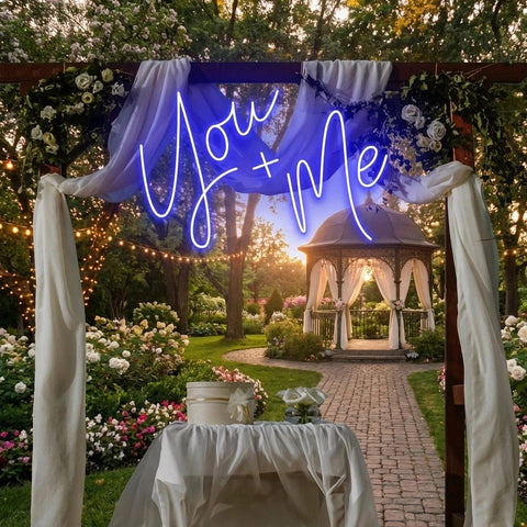 You And Me Led Neon Sign Light