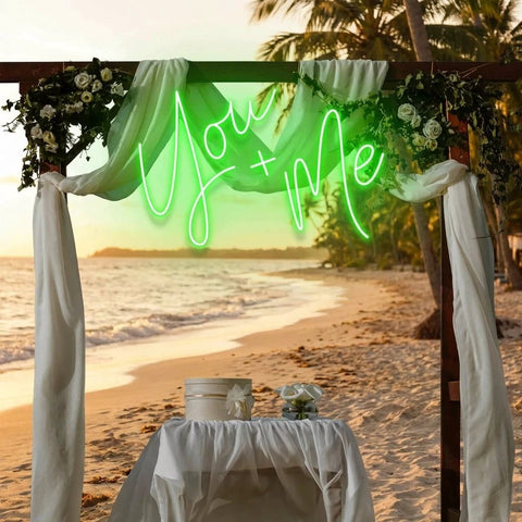 You And Me Led Neon Sign Light