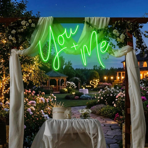 You And Me Led Neon Sign Light