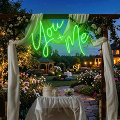 You And Me Led Neon Sign Light
