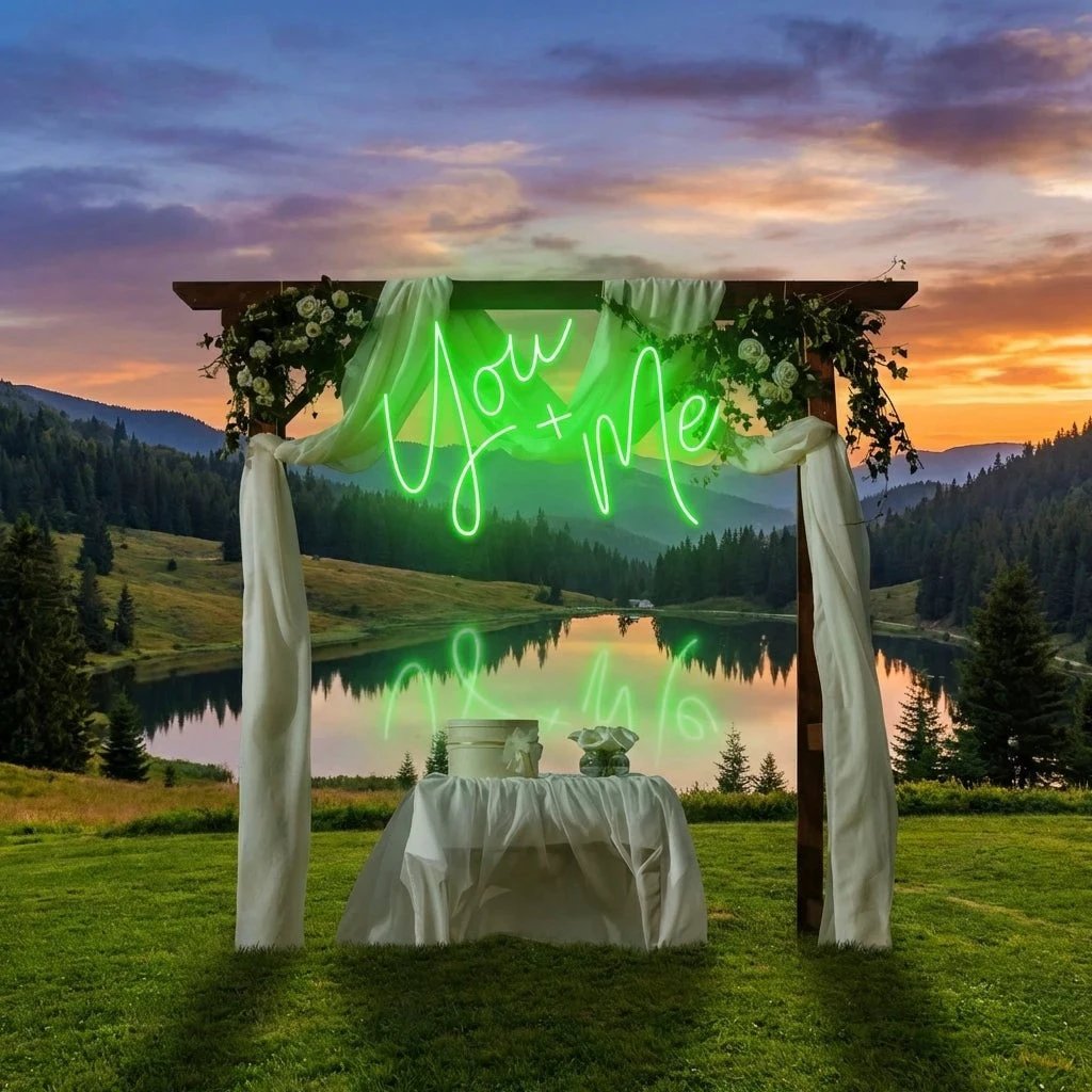 You And Me Led Neon Sign Light