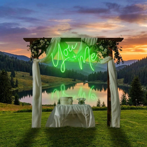 You And Me Led Neon Sign Light