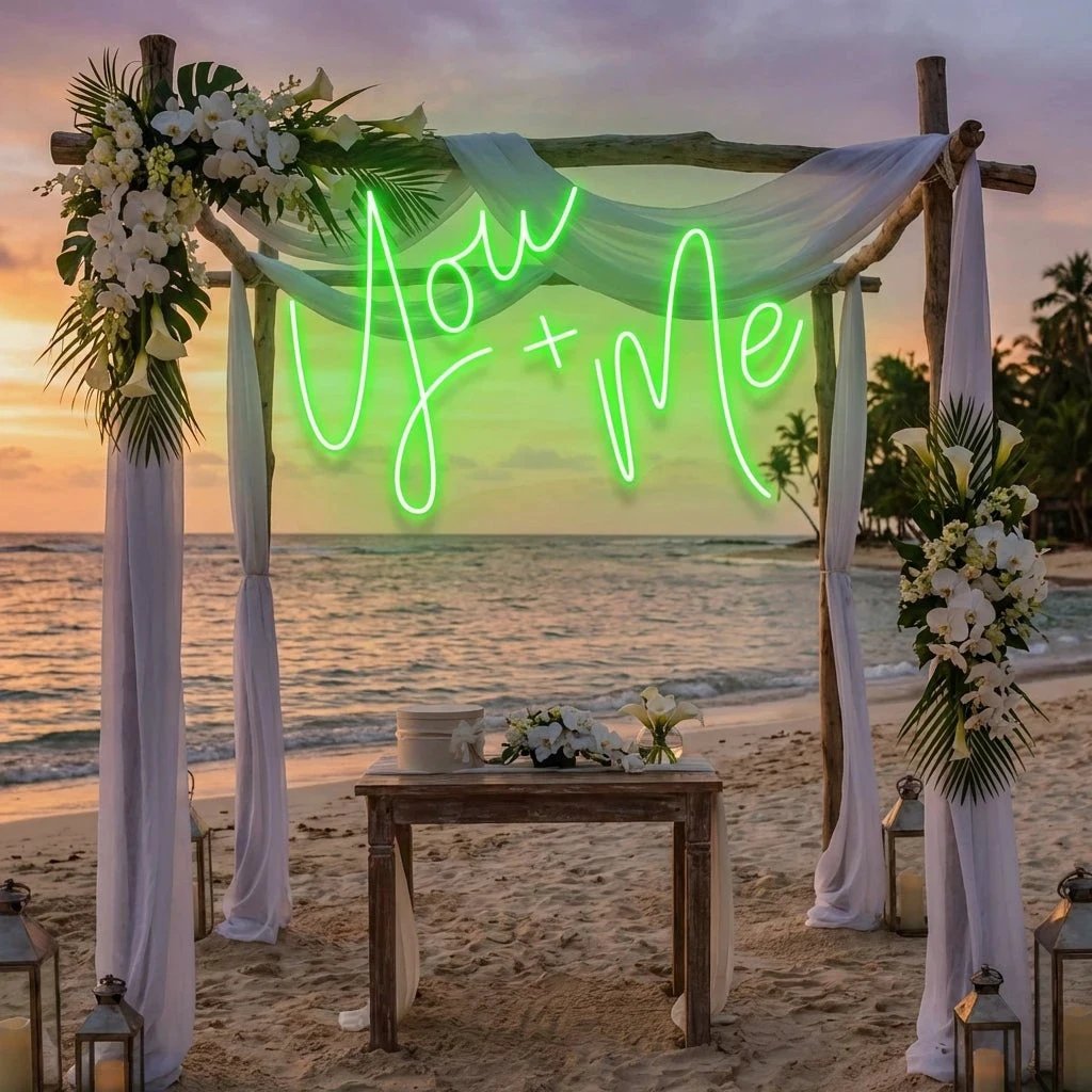 You And Me Led Neon Sign Light