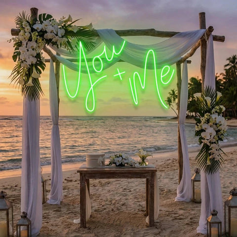You And Me Led Neon Sign Light