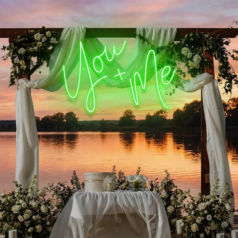 You And Me Led Neon Sign Light