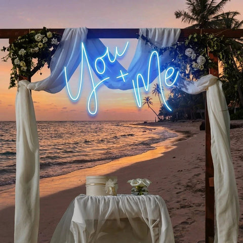 You And Me Led Neon Sign Light