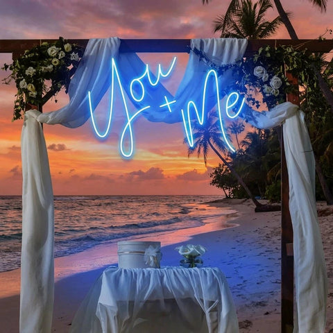 You And Me Led Neon Sign Light