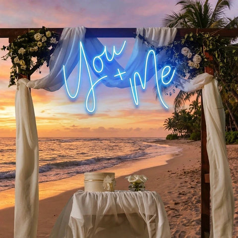 You And Me Led Neon Sign Light