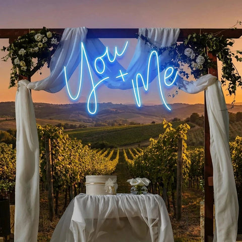 You And Me Led Neon Sign Light