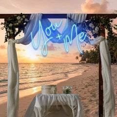 You And Me Led Neon Sign Light