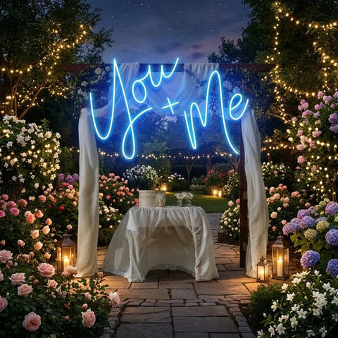 You And Me Led Neon Sign Light