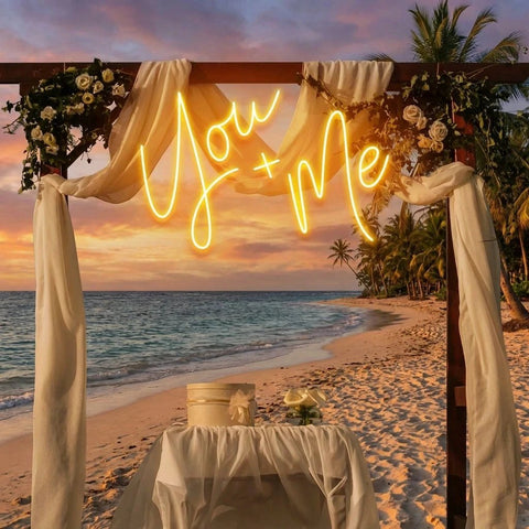 You And Me Led Neon Sign Light