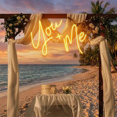 You And Me Led Neon Sign Light