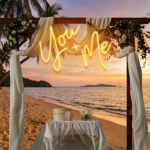 You And Me Led Neon Sign Light