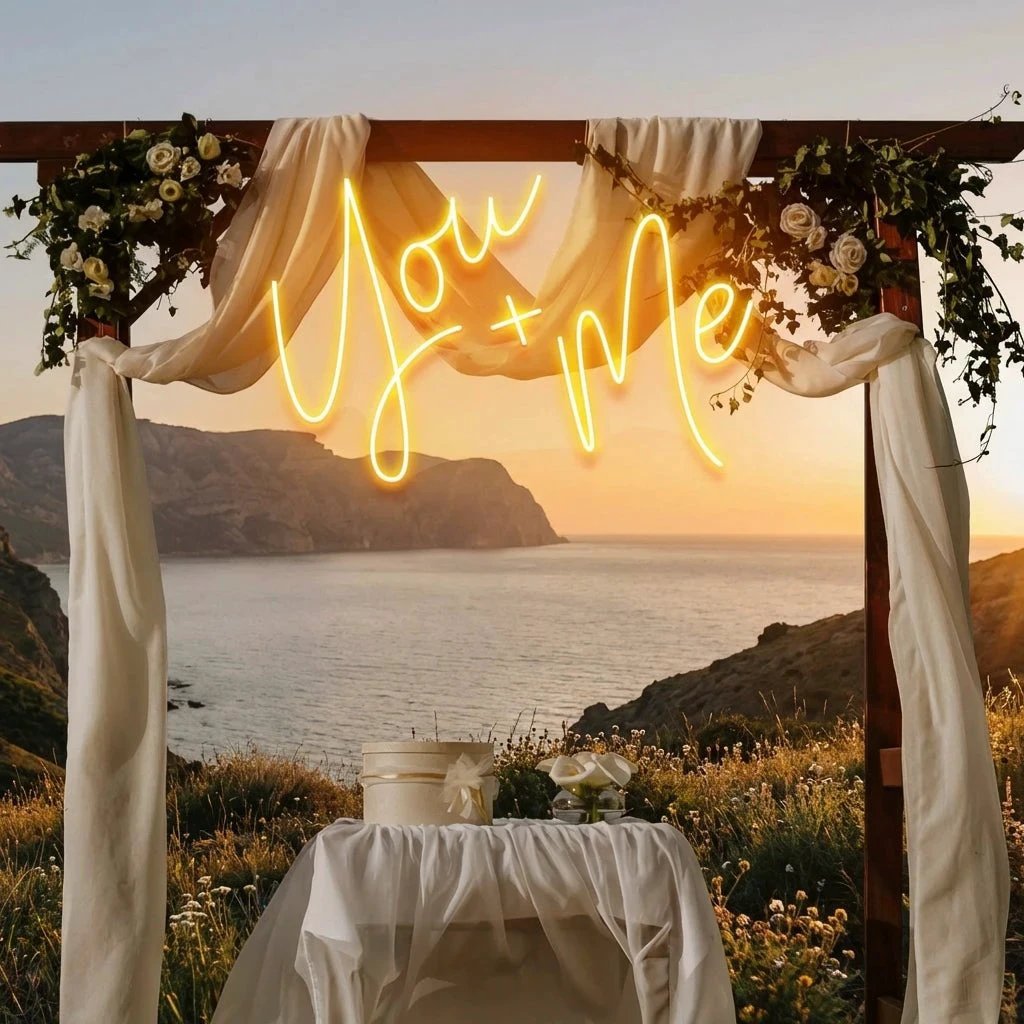 You And Me Led Neon Sign Light