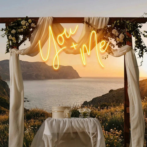 You And Me Led Neon Sign Light