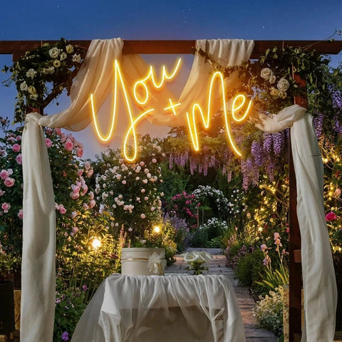 You And Me Led Neon Sign Light