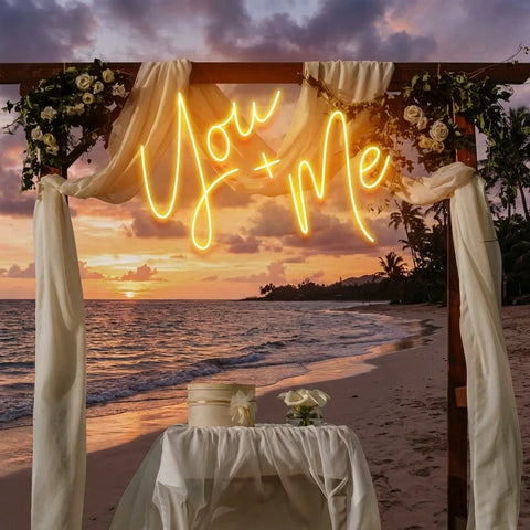 You And Me Led Neon Sign Light