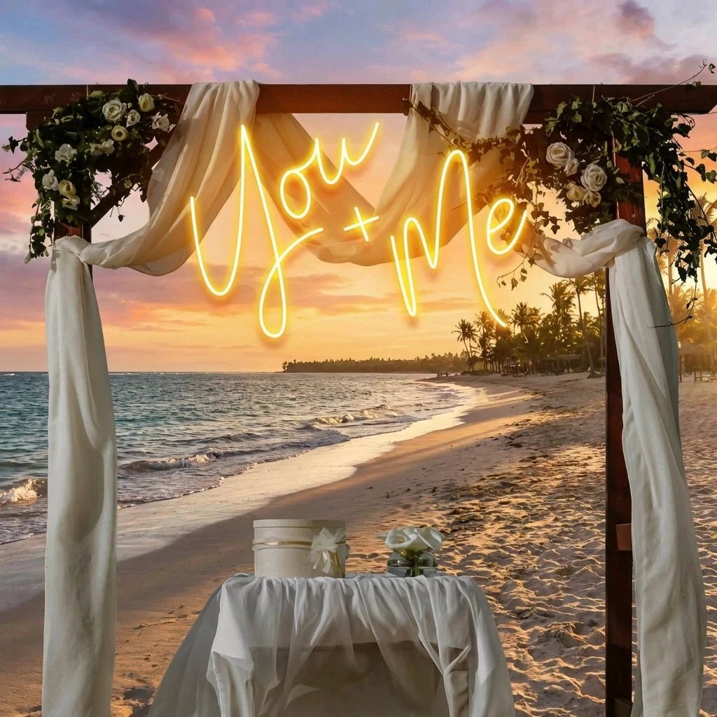 You And Me Led Neon Sign Light