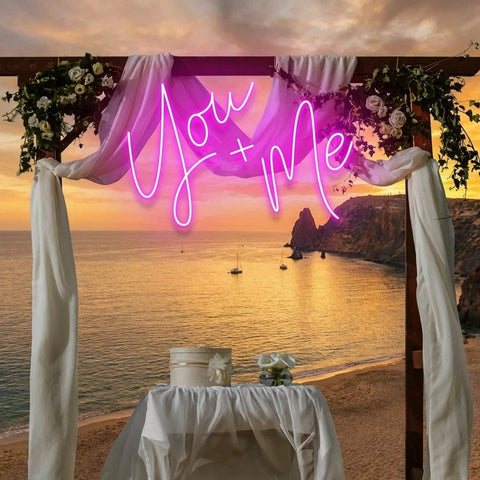You And Me Led Neon Sign Light