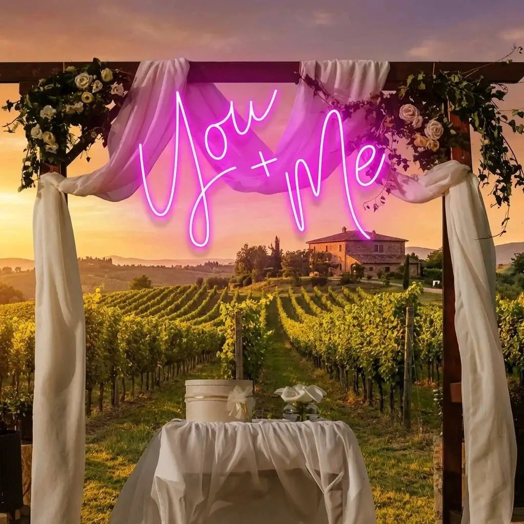 You And Me Led Neon Sign Light