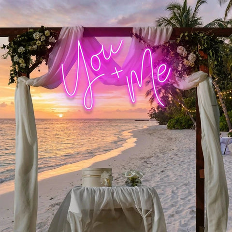 You And Me Led Neon Sign Light