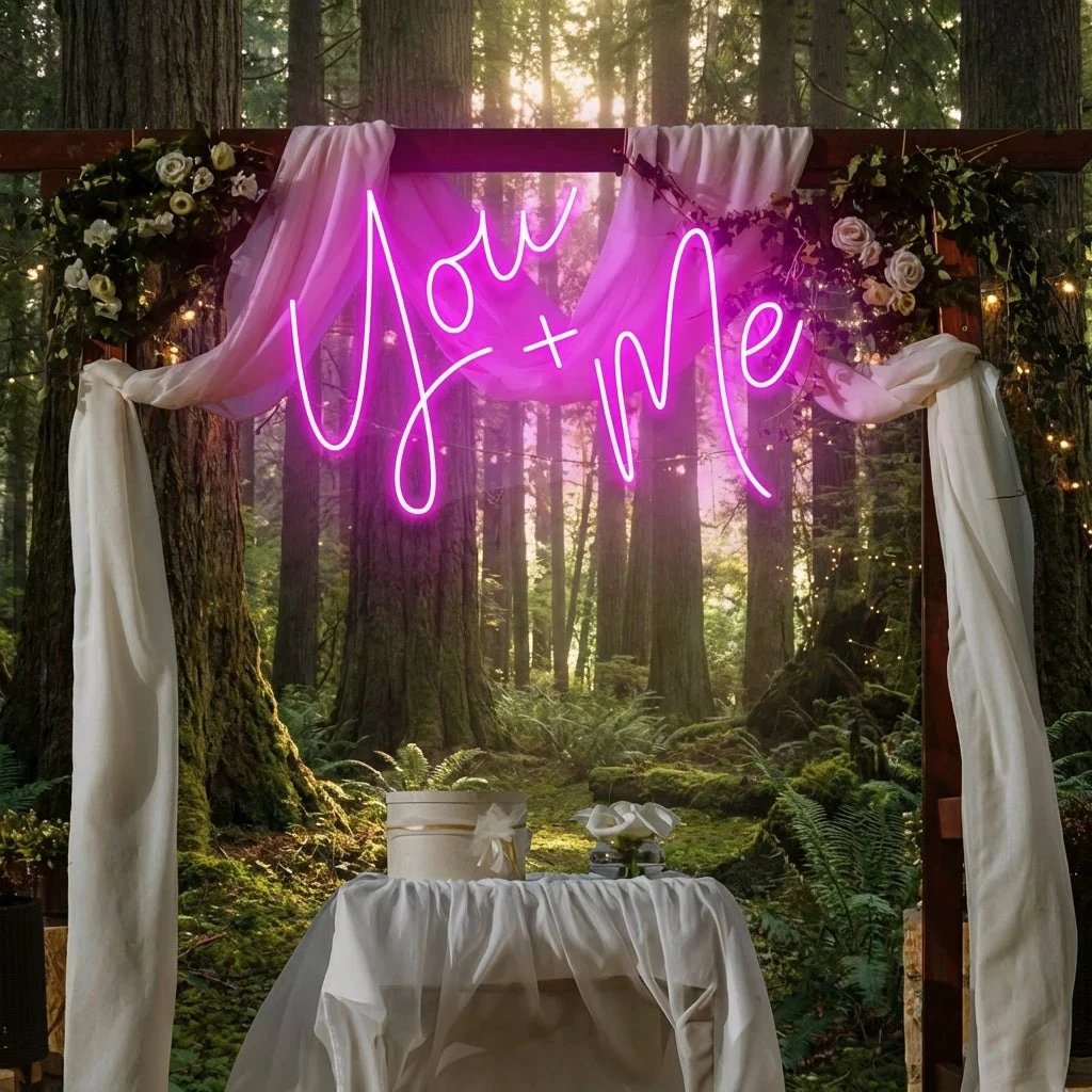 You And Me Led Neon Sign Light