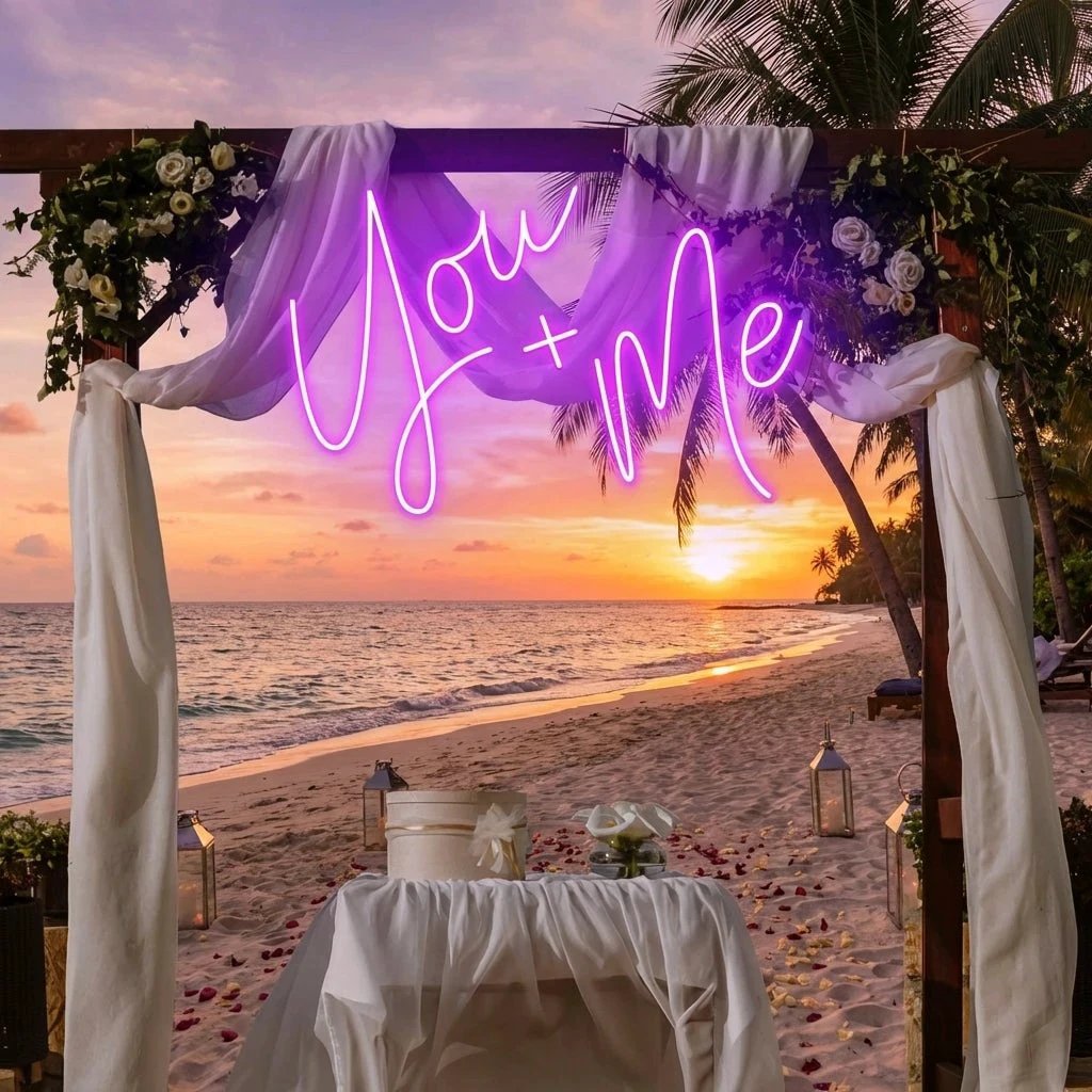 You And Me Led Neon Sign Light