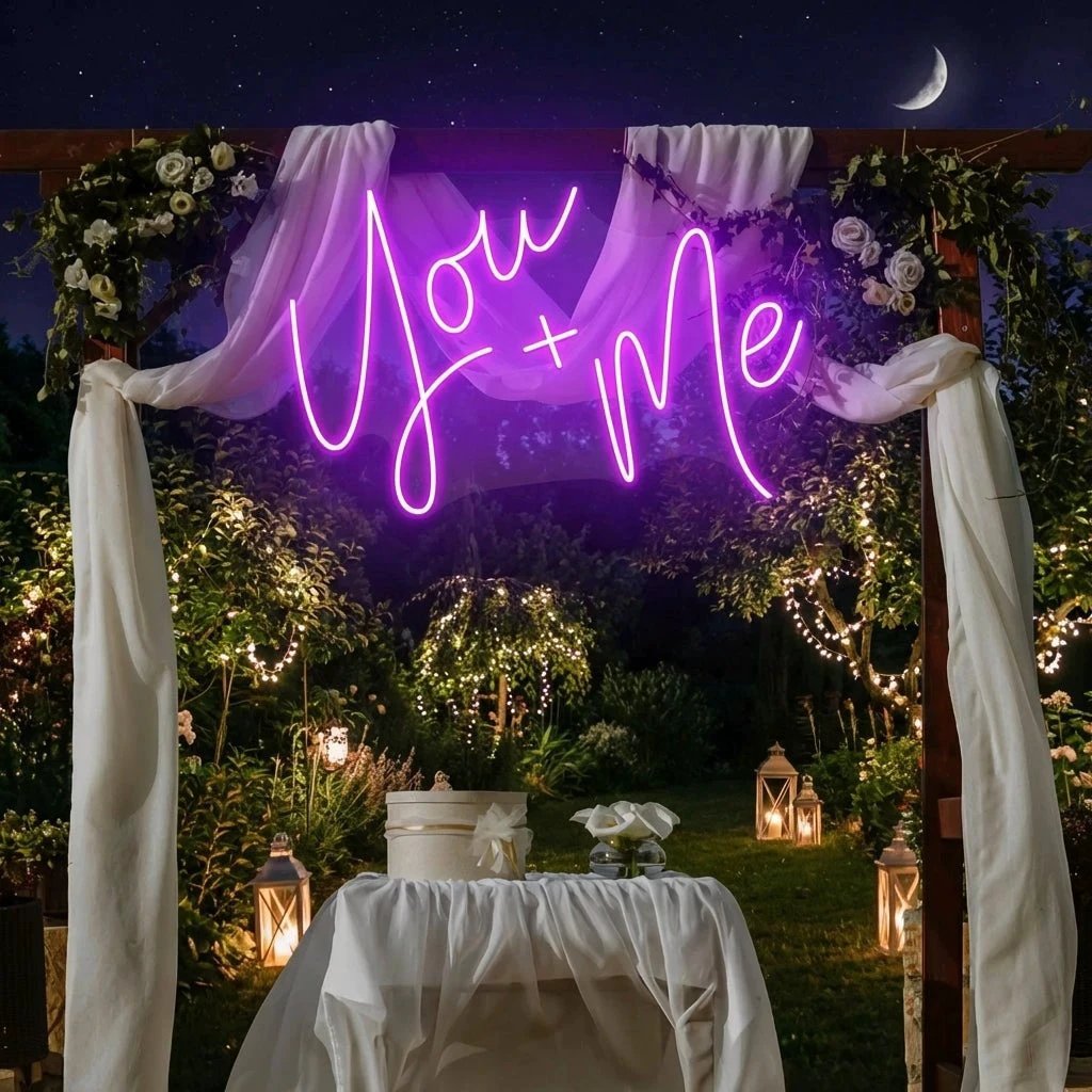 You And Me Led Neon Sign Light