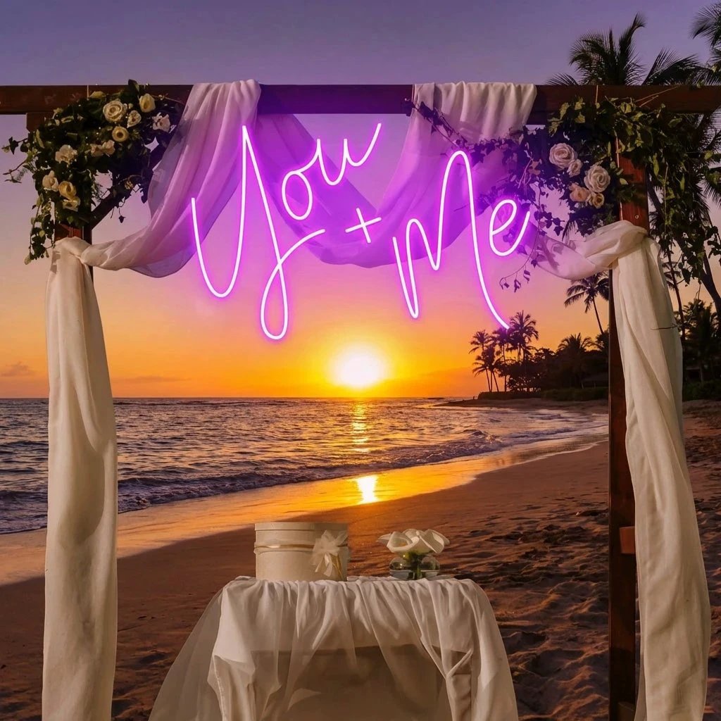 You And Me Led Neon Sign Light