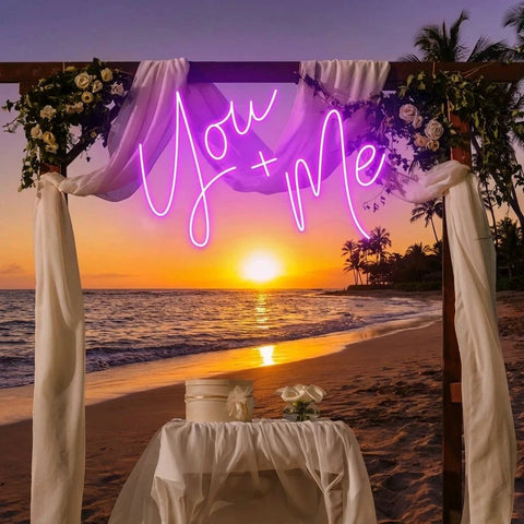 You And Me Led Neon Sign Light