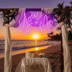 You And Me Led Neon Sign Light