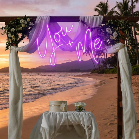 You And Me Led Neon Sign Light