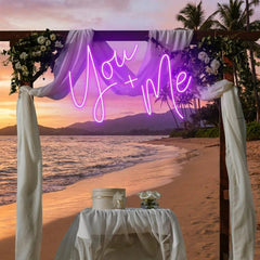 You And Me Led Neon Sign Light